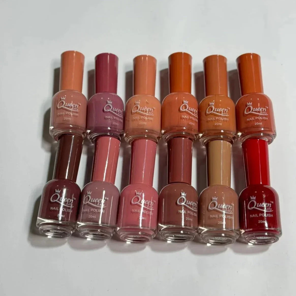 FawaQa | Queen Lily Nail Polish 12 Pcs Set - 20ml Each