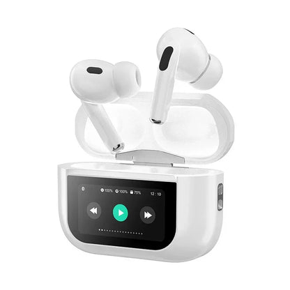 ANC/ENC A9 Airpods Touch Screen Wireless  Pro Earbuds