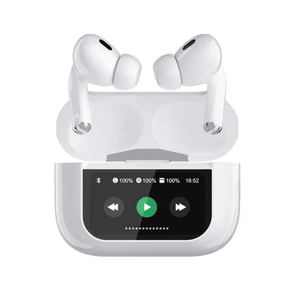 ANC/ENC A9 Airpods Touch Screen Wireless  Pro Earbuds