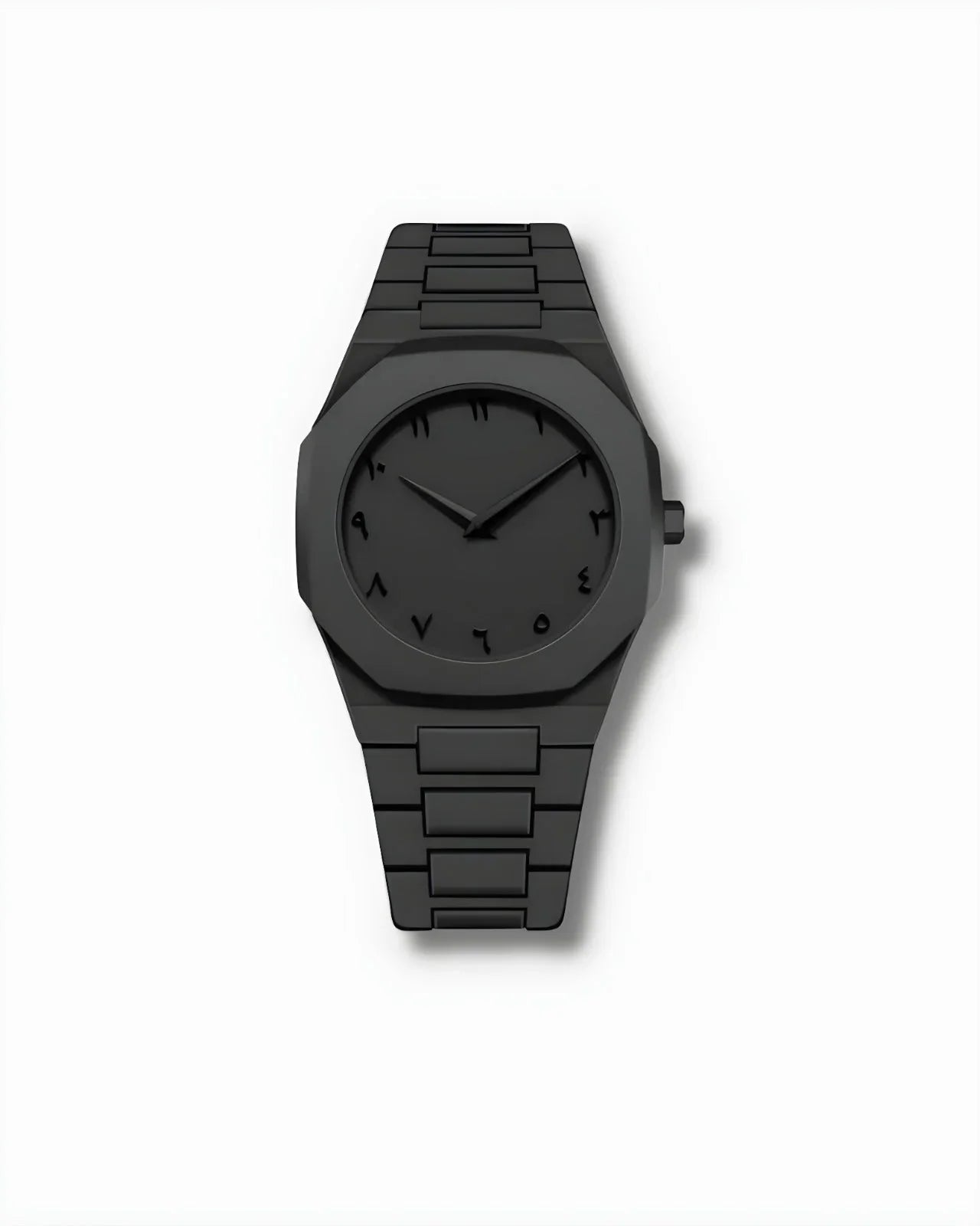 FawaQa | Black Arabic Aura Premium Wristwatch