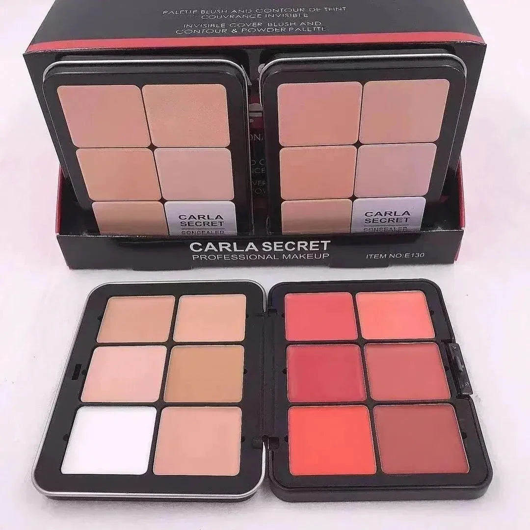 FawaQa | Carla Secret 12 in 1 Cream Blush Palette